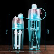 New Creative Spray Water Bottle Portable Atomizing Bottles Outdoor