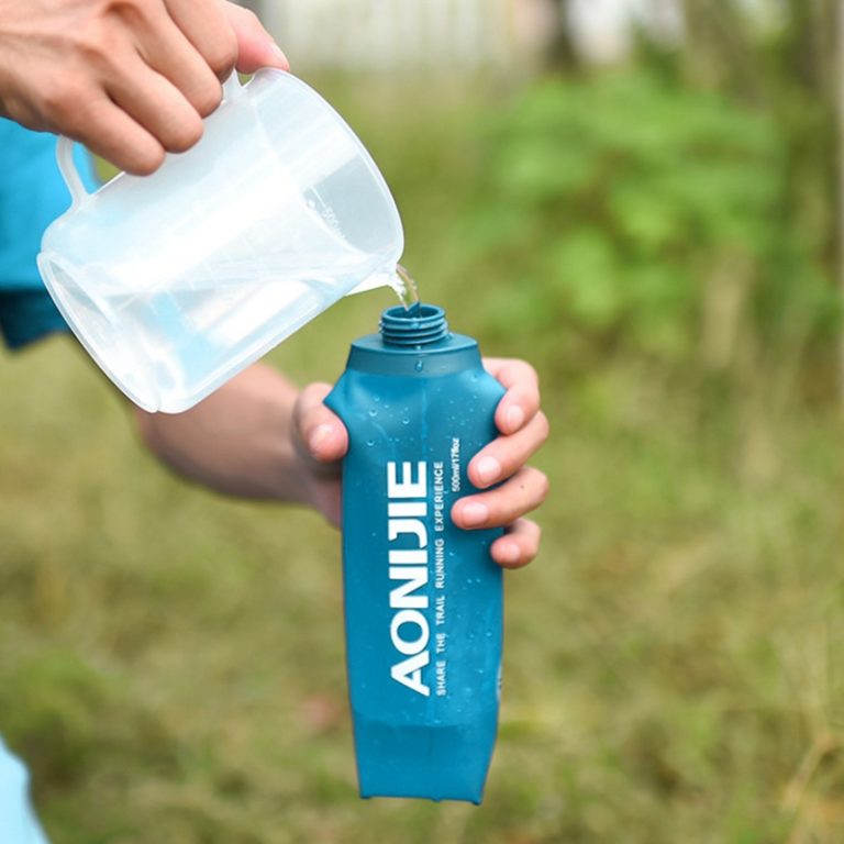 running water bottle