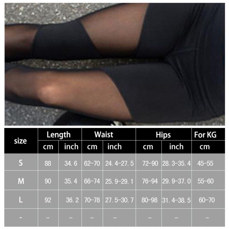 Lucylizz Sexy Mesh Patchwork High Waist Yoga Pants And Sport Leggings